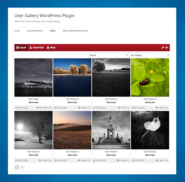 Плагин NextGEN Gallery позволяет вставлять галереи в WordPress блог, добавлять слайдшоу в статьи и плавно увеличивать изображения