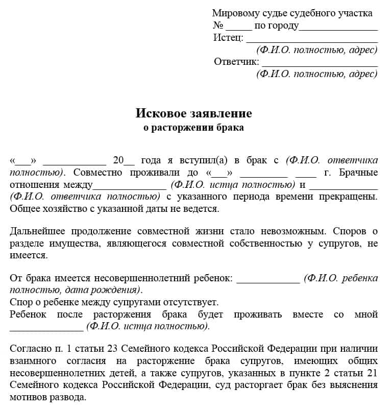 Расторжение брака в суде за 5 шагов: подать на развод