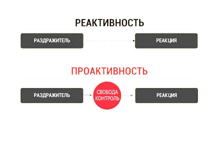 Разница активное. Стивен Кови проактивность. Проактивность и реактивность Кови. Реактивный и проактивный подход. Проактивные люди.