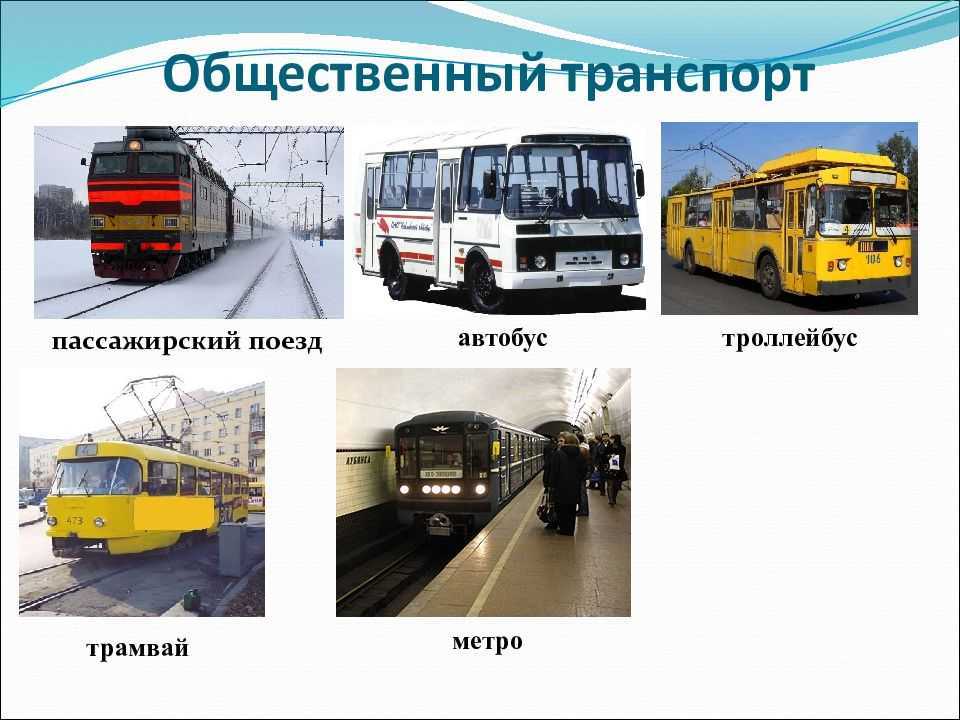 Виды общественного транспорта. Городской пассажирский транспорт. Общественный транспорт названия. Виды пассажирского транспорта.