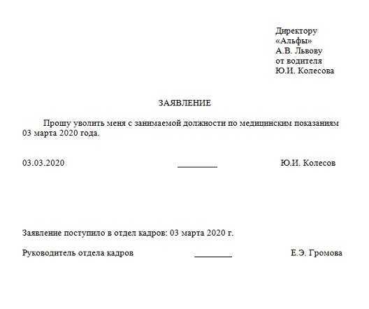 Увольнение инвалида